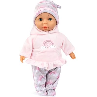 Bayer Design Muñeca bebé My First Baby, Cuerpo Blando, Ojos Que cierran 28 cm, rosa Bayer Design Muñeca bebé My First Baby, Cuerpo Blando, Ojos Que cierran 28 cm, rosa