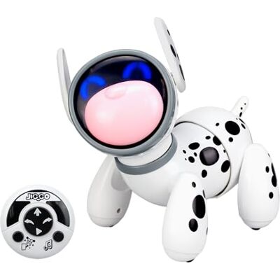 SilverLit Ycoo Perro Robot Jiggo – Perro Robot Interactivo con Mando a Distancia – Nariz Luminosa Emocional y Sensor táctil – Reacciona a Las caricias SilverLit Ycoo Perro Robot Jiggo – Perro Robot Interactivo con Mando a Distancia – Nariz Luminosa Emocional y Sensor táctil – Reacciona a Las caricias