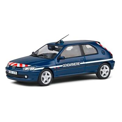 Solido Modelo de Coche 1:43 Peugeot 306 S16 Gendarm Solido Modelo de Coche 1:43 Peugeot 306 S16 Gendarm