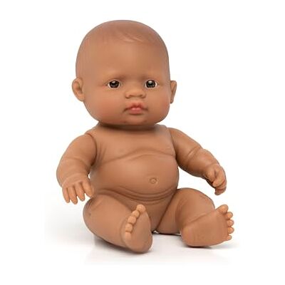 Miniland – Muñeca bebé Latinoamericana Niña de Vinilo Suave de 21cm con rasgos étnicos y sexuado para el Aprendizaje de la Diversidad con Suave y Agradable Perfume. Miniland – Muñeca bebé Latinoamericana Niña de Vinilo Suave de 21cm con rasgos étnicos y sexuado para el Aprendizaje de la Diversidad con Suave y Agradable Perfume.