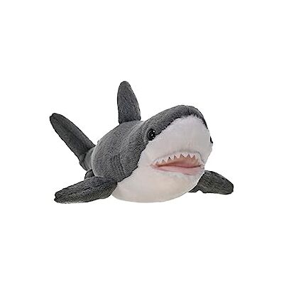 WILD REPUBLIC Peluche Tiburón Blanco Cuddlekins, 20cm WILD REPUBLIC Peluche Tiburón Blanco Cuddlekins, 20cm
