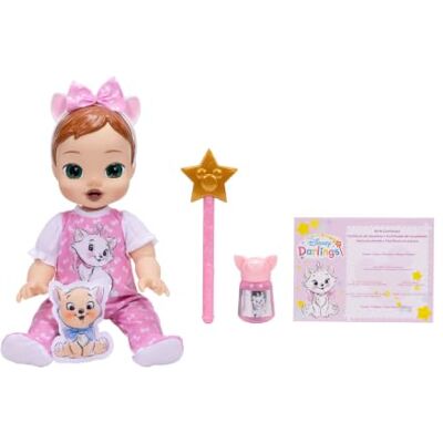 Jakks Pacific Disney Darlings Muñeca interactiva de Lujo Minnie Mouse 13" / 33cm con licencia de , funciones interactivas, incluye accesorios, regalo para niñas a partir de 3 años Jakks Pacific Disney Darlings Muñeca interactiva de Lujo Minnie Mouse 13" / 33cm con licencia de , funciones interactivas, incluye accesorios, regalo para niñas a partir de 3 años