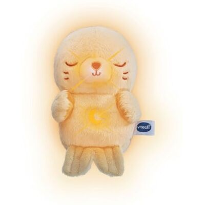 VTech -Baby Pequefoca dormilona Luz de Noche, Peluche Interactivo VTech -Baby Pequefoca dormilona Luz de Noche, Peluche Interactivo