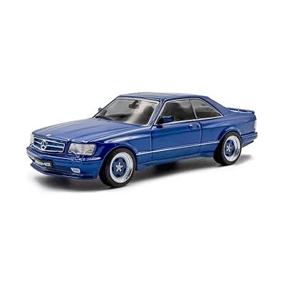 Solido Mercedes-Benz 560 Sec AMG – 1:43 Modelo de Coche en Linarit Azul, coupé de Lujo en Miniatura, Modelo de coleccionista detallado Die-Cast Solido Mercedes-Benz 560 Sec AMG – 1:43 Modelo de Coche en Linarit Azul, coupé de Lujo en Miniatura, Modelo de coleccionista detallado Die-Cast