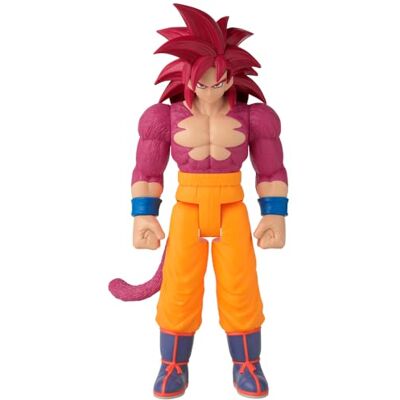 BANDAI Dragon Ball Daima Figura Limit Breaker SS4 Goku Daima de 30 cm, Serie de TV Dragon Ball Daima (2024), Articulada y Multicolor () BANDAI Dragon Ball Daima Figura Limit Breaker SS4 Goku Daima de 30 cm, Serie de TV Dragon Ball Daima (2024), Articulada y Multicolor ()