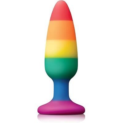 DREAM TOYS COLOURFUL LOVE RAINBOW ANAL PLUG MEDIUM DREAM TOYS COLOURFUL LOVE RAINBOW ANAL PLUG MEDIUM