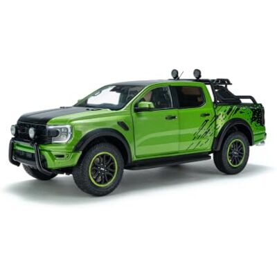 Solido Ford Ranger Raptor 1:18 Verde Modelo de coche Diecast detallado, pick-up con aspecto todoterreno, cuerpo de metal y líneas potentes, para coleccionistas Solido Ford Ranger Raptor 1:18 Verde Modelo de coche Diecast detallado, pick-up con aspecto todoterreno, cuerpo de metal y líneas potentes, para coleccionistas