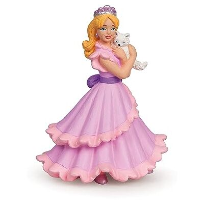 Papo Figura de Princesa con un Gato Realista 3 Años + Colección Mundo Encantado Juego Creativo Universo Real Idea de Regalo Juguete para Niña y Niño Papo Figura de Princesa con un Gato Realista 3 Años + Colección Mundo Encantado Juego Creativo Universo Real Idea de Regalo Juguete para Niña y Niño