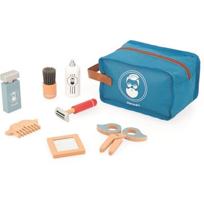 Janod Maletín Barbero Infantil 7 Accesorios de Madera + Neceser Juego de Imitación e Imaginación Juguete Madera A Partir de 3 Años, Janod Maletín Barbero Infantil 7 Accesorios de Madera + Neceser Juego de Imitación e Imaginación Juguete Madera A Partir de 3 Años,