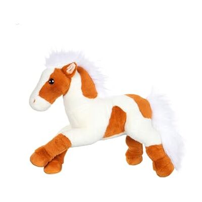 Gipsy Toys – Peluche Caballo Tumbado 40 CM – MARRÓN Claro Y Blanco Gipsy Toys – Peluche Caballo Tumbado 40 CM – MARRÓN Claro Y Blanco
