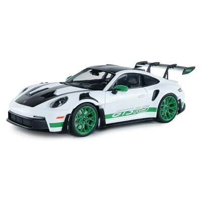 Solido Porsche 911 GT3 RS 2024 1:18 – Die-Cast Tribute to Carrera RS Package Modelo Coleccionista Metal Blanco con Base de Plástico, Caja Ventana Solido Porsche 911 GT3 RS 2024 1:18 – Die-Cast Tribute to Carrera RS Package Modelo Coleccionista Metal Blanco con Base de Plástico, Caja Ventana