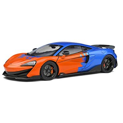 Solido S1804503 1:18 McLaren 600LT F1 Team Tribute Livery 2019 Coche en Miniatura Coleccionable, Multicolor Solido S1804503 1:18 McLaren 600LT F1 Team Tribute Livery 2019 Coche en Miniatura Coleccionable, Multicolor
