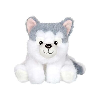 Gipsy Toys – Peluche Floppy CHOOPY Husky – 22 CM – Gris Y Blanco Gipsy Toys – Peluche Floppy CHOOPY Husky – 22 CM – Gris Y Blanco
