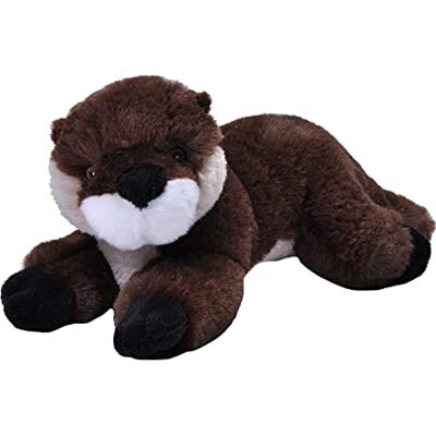 WILD REPUBLIC Ecokins Mini Nutria de río, Animales de Peluche, 20 cm, Regalos Ecológicos para Niños Que Respetan el Medio Ambiente, Peluche Mini, Hecho a Mano con Botellas de Plástico Reciclado WILD REPUBLIC Ecokins Mini Nutria de río, Animales de Peluche, 20 cm, Regalos Ecológicos para Niños Que Respetan el Medio Ambiente, Peluche Mini, Hecho a Mano con Botellas de Plástico Reciclado
