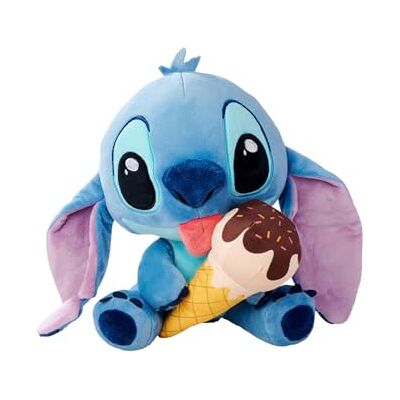 Simba Peluche Disney Stitch con Helado, 25 cm con expresión veraniega, Lengua Fuera y Felpa Ultra Suave, Desde los Primeros Meses, óptimo para Regalar o coleccionar () Simba Peluche Disney Stitch con Helado, 25 cm con expresión veraniega, Lengua Fuera y Felpa Ultra Suave, Desde los Primeros Meses, óptimo para Regalar o coleccionar ()