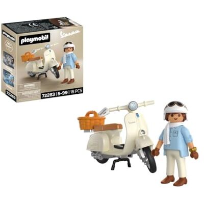 Playmobil Vehículos 80 años de Vespa: Estilo clásico Playmobil Vehículos 80 años de Vespa: Estilo clásico