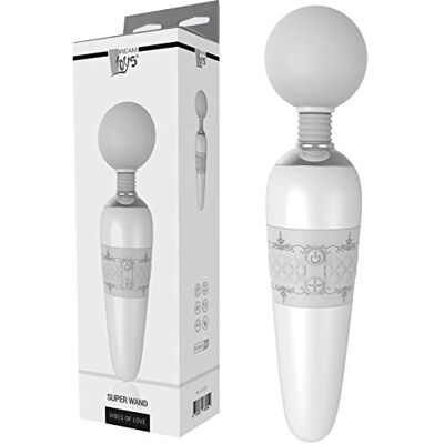 DREAM TOYS Vibes Of Love Masajeador Super Wand Recargable Gris 140 gr DREAM TOYS Vibes Of Love Masajeador Super Wand Recargable Gris 140 gr