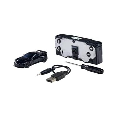 Carson 1:60 Nano Racer Aston Martin V12 Vantage Negro Coche teledirigido, vehículo RC, Juguete para niños, Control Remoto, Coche RC, Mando a Distancia de 2,4 GHz Carson 1:60 Nano Racer Aston Martin V12 Vantage Negro Coche teledirigido, vehículo RC, Juguete para niños, Control Remoto, Coche RC, Mando a Distancia de 2,4 GHz