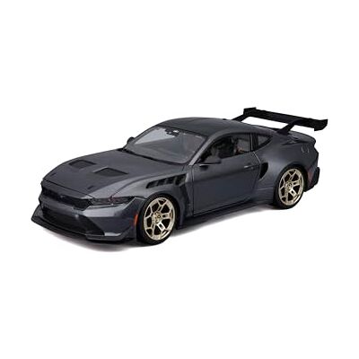 Maisto 1:18 Edición Especial 2025 Ford Mustang GTD, Gris metálico Maisto 1:18 Edición Especial 2025 Ford Mustang GTD, Gris metálico