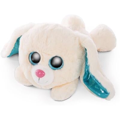 NICI Glubschis: El Original, El Conejo Wolli-Dot de Glubschis 25cm, Conejito Acostado con Grandes Ojos Brillantes, Suaves Juguetes Esponjosos para Amantes de los Peluches, NICI Glubschis: El Original, El Conejo Wolli-Dot de Glubschis 25cm, Conejito Acostado con Grandes Ojos Brillantes, Suaves Juguetes Esponjosos para Amantes de los Peluches,