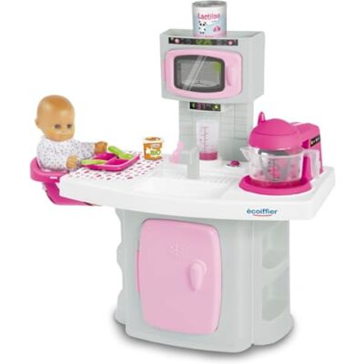Ecoiffier - Cocina Nursery, Mi Primera Cocina, Incluye Zona para el Cuidado del Muñeco Bebé, 11 Accesorios, Adecuado a Partir de 18 Meses (7600002899) Ecoiffier - Cocina Nursery, Mi Primera Cocina, Incluye Zona para el Cuidado del Muñeco Bebé, 11 Accesorios, Adecuado a Partir de 18 Meses (7600002899)