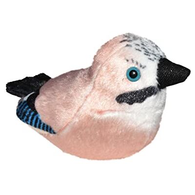 WILD REPUBLIC RSPB Eurasian Jay, Sonido Animal Auténtico, Animal de Peluche, 7 Pulgadas, Regalo para Niños, Juguete de Peluche, Relleno de Botellas de Agua Recicladas Hiladas WILD REPUBLIC RSPB Eurasian Jay, Sonido Animal Auténtico, Animal de Peluche, 7 Pulgadas, Regalo para Niños, Juguete de Peluche, Relleno de Botellas de Agua Recicladas Hiladas