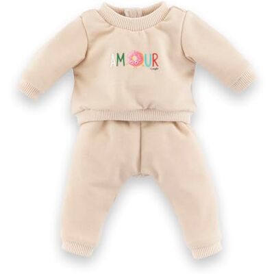 Corolle – Jogging Beige, Ropa, para poupon 42 cm, Corolle – Jogging Beige, Ropa, para poupon 42 cm,