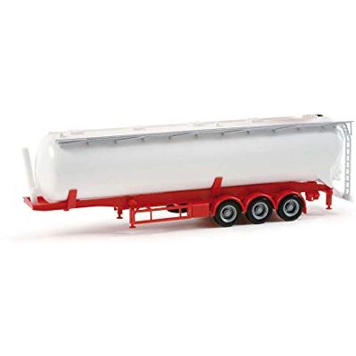 Herpa Semirremolque Feldbinder 60m³ 3 Ejes Blanco - Semirremolque Herpa Semirremolque Feldbinder 60m³ 3 Ejes Blanco - Semirremolque