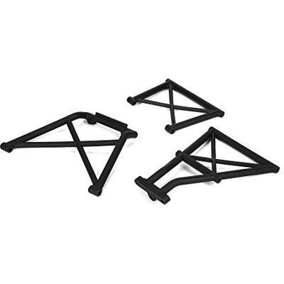 LOSI Team Rear Bumper Brace Set (3): 5IVE-T LOSI Team Rear Bumper Brace Set (3): 5IVE-T