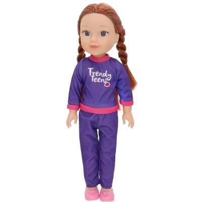 ColorBaby Mara Muñeca Infantil articulada, 36 cm, Trenzas pelirrojas, Estilo Deportivo, Ropa incluida, Muñecas realistas, Juguetes niños 3 años, Regalos Navidad Infantiles () ColorBaby Mara Muñeca Infantil articulada, 36 cm, Trenzas pelirrojas, Estilo Deportivo, Ropa incluida, Muñecas realistas, Juguetes niños 3 años, Regalos Navidad Infantiles ()