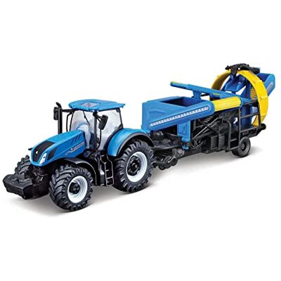 Bburago New Holland T7.315 - Tractor Agrícola Bburago New Holland T7.315 - Tractor Agrícola
