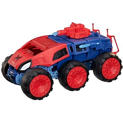 Spider-Man Marvel : Brand New Day, Supertanque mordedor 2 en 1, Set de vehículo de Juguete para Figura de acción de 11,4 cm, Juguetes y Figuras de superhéroes, Edad: 4+ Spider-Man Marvel : Brand New Day, Supertanque mordedor 2 en 1, Set de vehículo de Juguete para Figura de acción de 11,4 cm, Juguetes y Figuras de superhéroes, Edad: 4+