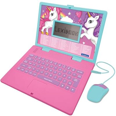 Lexibook Unicornio Portátil Educativo Español-Inglés - Dispositivo de Aprendizaje para Niños Lexibook Unicornio Portátil Educativo Español-Inglés - Dispositivo de Aprendizaje para Niños