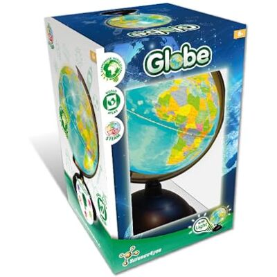 Science4you Globo Terraqueo con Luz para Niños & Niñas +8 Años Bola del Mundo y Atlas, Ciencia para Niños, Regalos Cientificos y Tecnologia Educativa, Juegos Educativos de 7 8 9 10 11 Años Science4you Globo Terraqueo con Luz para Niños & Niñas +8 Años Bola del Mundo y Atlas, Ciencia para Niños, Regalos Cientificos y Tecnologia Educativa, Juegos Educativos de 7 8 9 10 11 Años