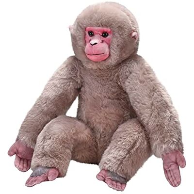 WILD REPUBLIC Artist Collection Macaco japonés, 38 cm, para Regalar a niños; Juguete de Peluche Relleno de Material Hecho de Botellas de Agua recicladas WILD REPUBLIC Artist Collection Macaco japonés, 38 cm, para Regalar a niños; Juguete de Peluche Relleno de Material Hecho de Botellas de Agua recicladas