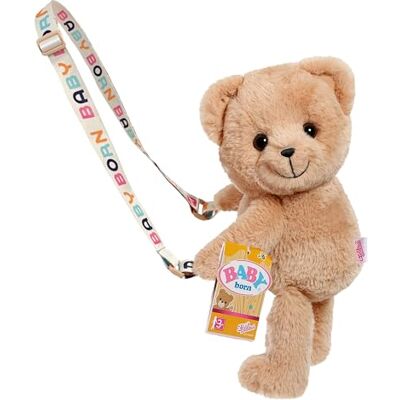 Baby born Bolso Teddy Correa para el hombro, diseño Teddy, bolso para muñecas Baby born Bolso Teddy Correa para el hombro, diseño Teddy, bolso para muñecas