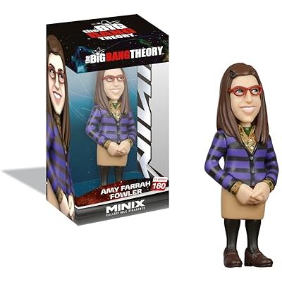 MINIX BANDAI Figura de colección 12cm The Big Bang Theory Amy Farrah Fowler Coleccionables para Exhibición Idea de Regalo Juguetes para Niños Y Adultos Fans del Cine (MN) MINIX BANDAI Figura de colección 12cm The Big Bang Theory Amy Farrah Fowler Coleccionables para Exhibición Idea de Regalo Juguetes para Niños Y Adultos Fans del Cine (MN)