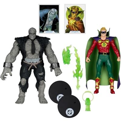 McFarlane Toys DC Multiverse Solomon Grundy vs Green Lantern (JSA) Figura de 7 Pulgadas y Mega Figura, Paquete de 2 McFarlane Toys DC Multiverse Solomon Grundy vs Green Lantern (JSA) Figura de 7 Pulgadas y Mega Figura, Paquete de 2