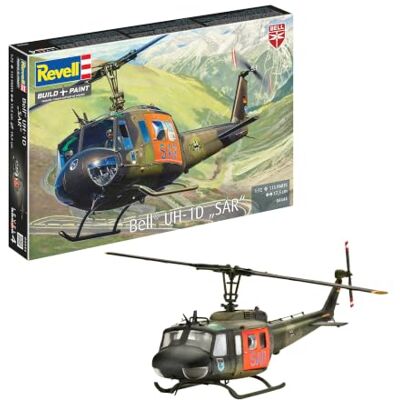 Revell 04444 Maqueta de helicóptero Bell UH-1D Heer (Escala 1:72) Revell 04444 Maqueta de helicóptero Bell UH-1D Heer (Escala 1:72)