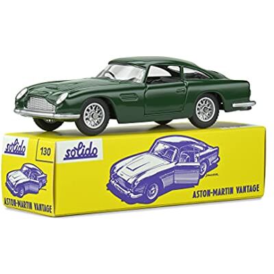 Solido Aston Martin DBS, Vantage, 1963, Series 100, Modelo de Coche, Escala 1:43, Color Verde Solido Aston Martin DBS, Vantage, 1963, Series 100, Modelo de Coche, Escala 1:43, Color Verde
