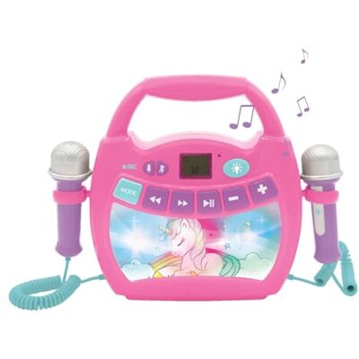 LEXIBOOK , Unicornio Reproductor Karaoke, LEXIBOOK , Unicornio Reproductor Karaoke,