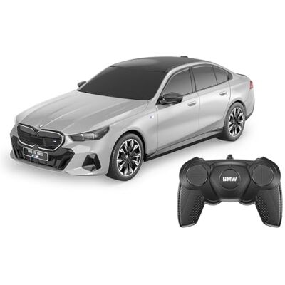 Jamara Coche teledirigido BMW i5 1:24 2.4GHz, Juguete para niños, con Mando a Distancia, Modelo de Coche, Regalo para niños, Coche Deportivo, Pintura Fiel al Original Jamara Coche teledirigido BMW i5 1:24 2.4GHz, Juguete para niños, con Mando a Distancia, Modelo de Coche, Regalo para niños, Coche Deportivo, Pintura Fiel al Original