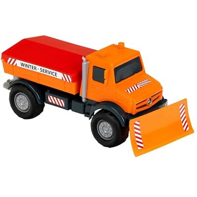 Theo Klein Mercedes-Benz Unimog Vehículo de Servicio de Invierno, para Uso en Interiores y Exteriores, Escala 1:24, Producto con Licencia Oficial, Juguete para niños a Partir de 3 años Theo Klein Mercedes-Benz Unimog Vehículo de Servicio de Invierno, para Uso en Interiores y Exteriores, Escala 1:24, Producto con Licencia Oficial, Juguete para niños a Partir de 3 años