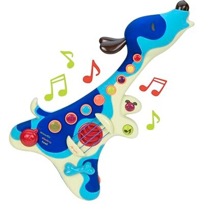 B. toys Woofer, Guitarra Infantil interactiva con 3 Modos y Canciones B. toys Woofer, Guitarra Infantil interactiva con 3 Modos y Canciones