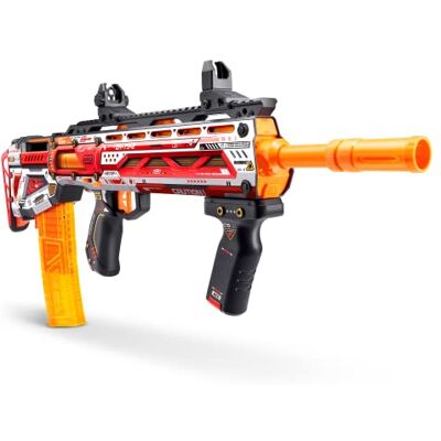 XSHOT Skins Pro Series Longshot Blaster with Shoulder Stock, 20 Half-Length Darts and 20 Full-Length Darts, 2 Interchangeable Clips, Toy Foam Blaster, for Teens and Adults, 8 yrs and Older (40 Darts) XSHOT Skins Pro Series Longshot Blaster with Shoulder Stock, 20 Half-Length Darts and 20 Full-Length Darts, 2 Interchangeable Clips, Toy Foam Blaster, for Teens and Adults, 8 yrs and Older (40 Darts)