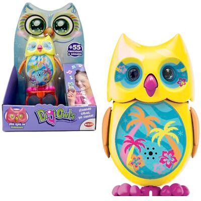 Bizak Mini Hoot Digiowl Buho Interactivo Que Canta, Reacciona a la Voz, 6 Modelos Disponibles, Juguete para niños, A Partir de 3 años, Multicolor, () Bizak Mini Hoot Digiowl Buho Interactivo Que Canta, Reacciona a la Voz, 6 Modelos Disponibles, Juguete para niños, A Partir de 3 años, Multicolor, ()