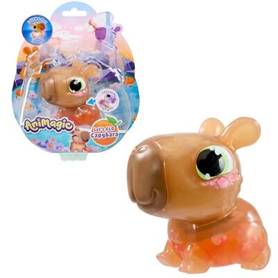 Bizak Animagic Capibara Interactiva con Luces y Sonidos, Cuerpo Blandito y Suave con Mandarinas, Apilables, Color Marron () Bizak Animagic Capibara Interactiva con Luces y Sonidos, Cuerpo Blandito y Suave con Mandarinas, Apilables, Color Marron ()