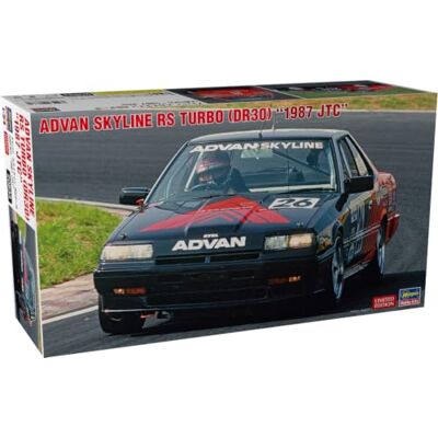 Hasegawa -1/24 Advan Skyline RS Turbo, 1987 JTC Escala 1:24 Hasegawa -1/24 Advan Skyline RS Turbo, 1987 JTC Escala 1:24