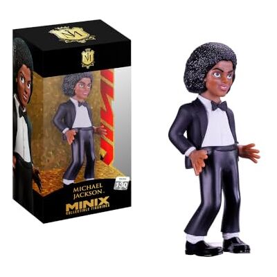 MINIX BANDAI Figura Michael Jackson Off The Wall Figura Coleccionable de 12 cm para Exhibición Regalo para Fans de la Música Juguete para Niños y Adultos MINIX BANDAI Figura Michael Jackson Off The Wall Figura Coleccionable de 12 cm para Exhibición Regalo para Fans de la Música Juguete para Niños y Adultos