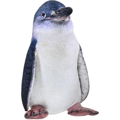 WILD REPUBLIC Artist Collection Blue Penguin, Stuffed Animal, 15 Inches, Plush Toy, Fill is Spun Recycled Water Bottles WILD REPUBLIC Artist Collection Blue Penguin, Stuffed Animal, 15 Inches, Plush Toy, Fill is Spun Recycled Water Bottles
